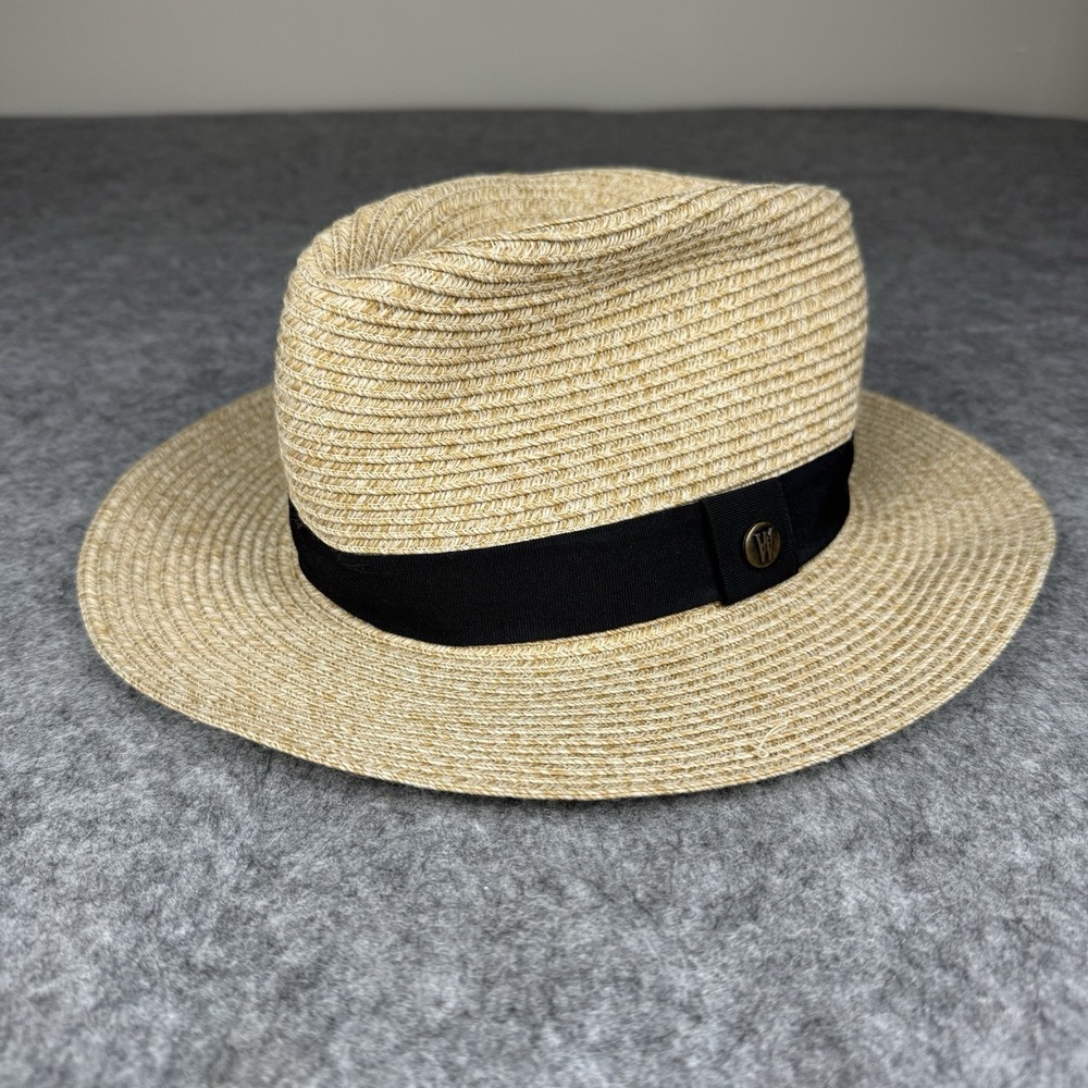 Unisex Wallaroo Palm Beach Fedora UPF 50+ UV Sun Protection Adjustable  Tan L/XL